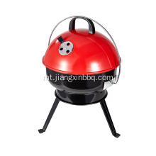 14-il pulzier Kettle Portable Charcoal Grill